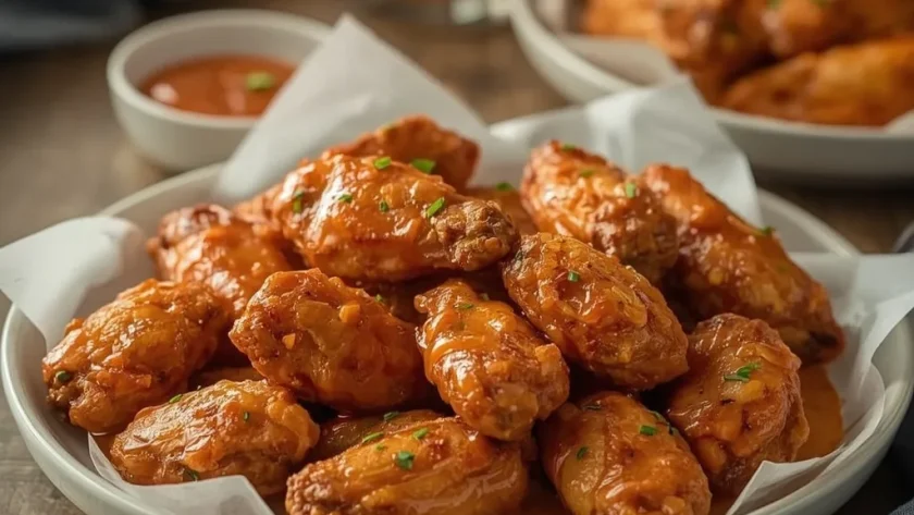Air Fryer Crispy Buffalo Wings