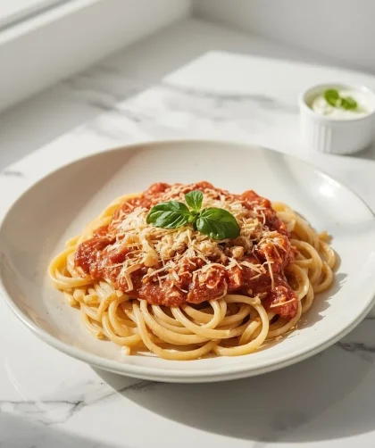 Alfredo and Marinara Pasta