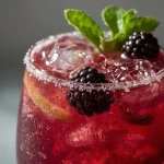 Blackberry Margarita Smash - recipe card