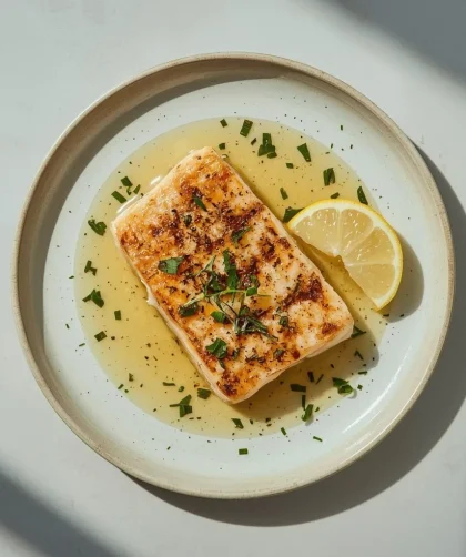 Broiled Chilean Sea Bass