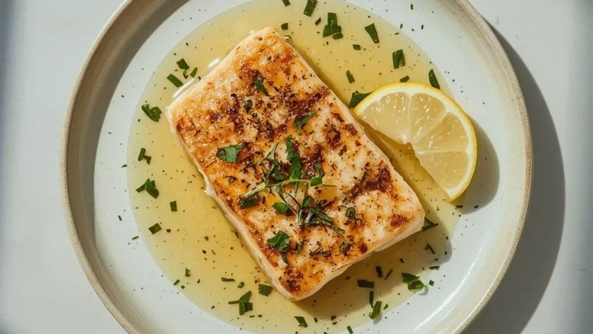 Broiled Chilean Sea Bass