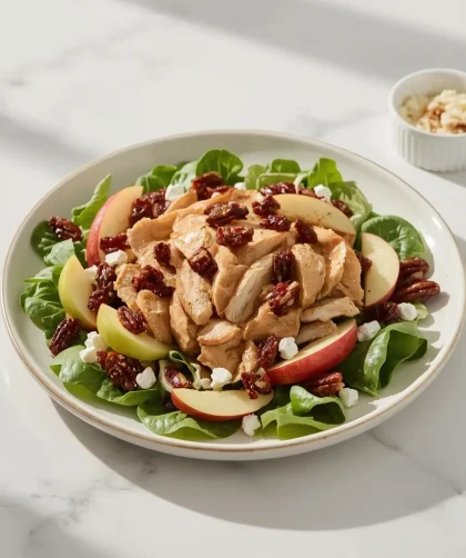 Copycat Wendy's Apple Pecan Salad