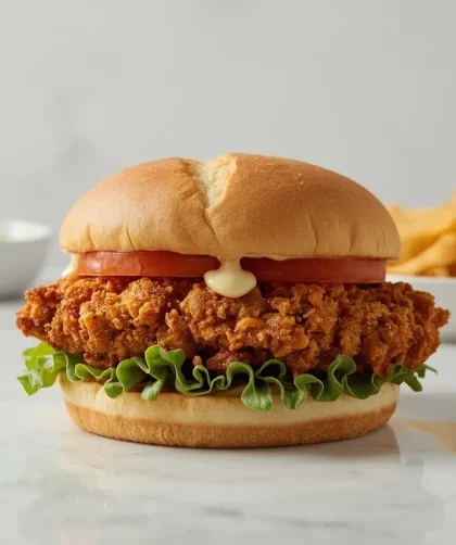 Copycat Wendy's Spicy Chicken Sandwich