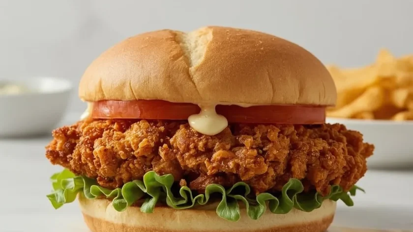 Copycat Wendy's Spicy Chicken Sandwich