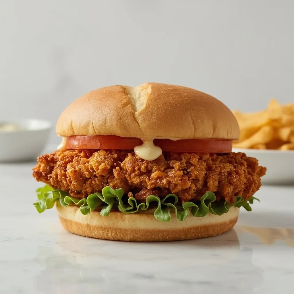 Copycat Wendy's Spicy Chicken Sandwich