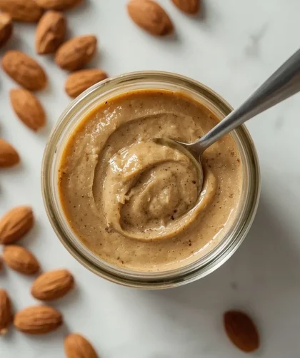 Homemade Vanilla Almond Butter