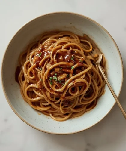 Honey Garlic Noodles