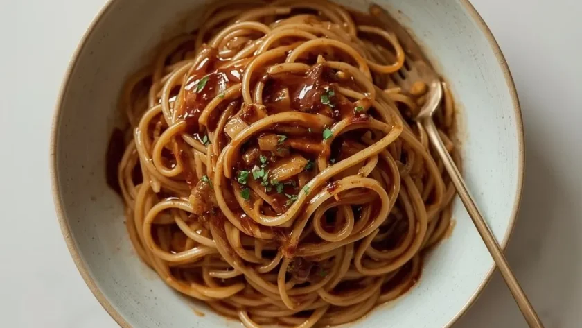 Honey Garlic Noodles