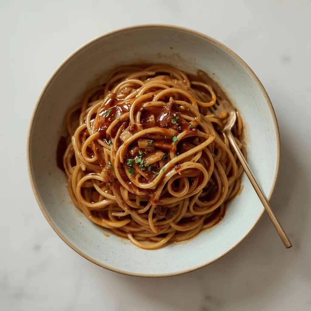 Honey Garlic Noodles