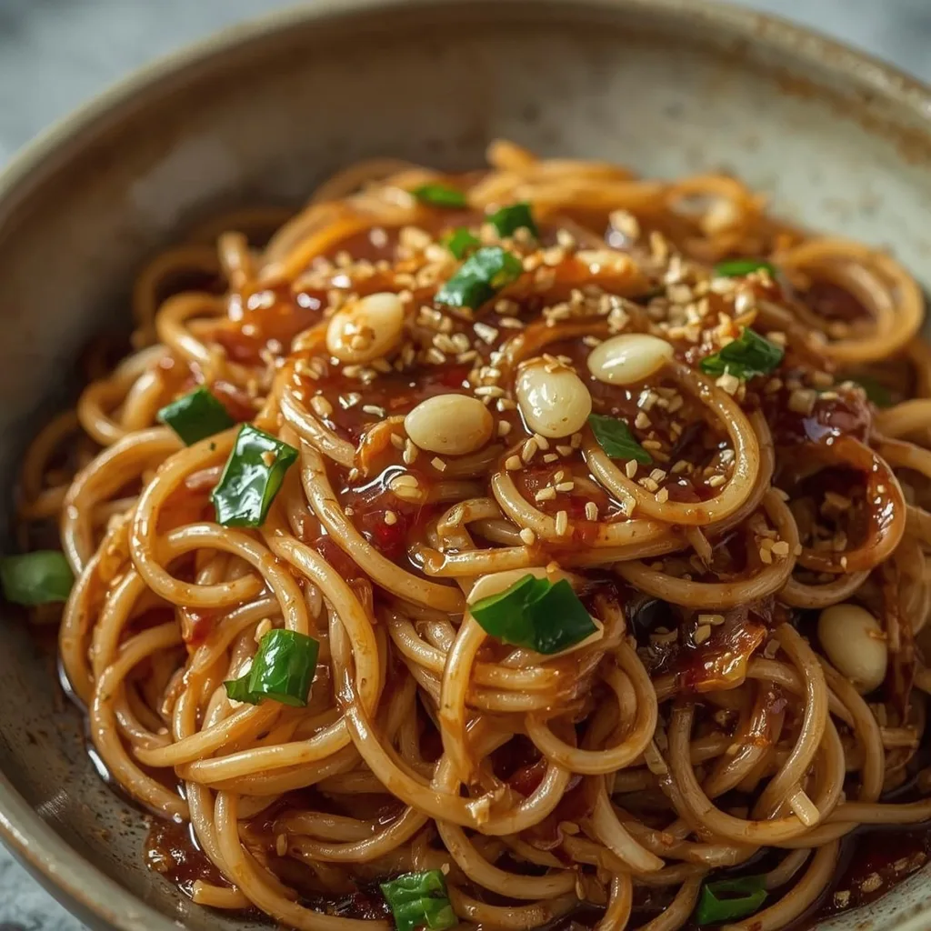 Honey Garlic Noodles