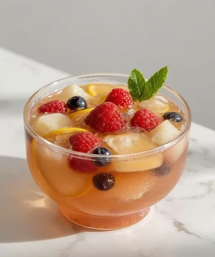 Hwachae (Korean Fruit Bowl)
