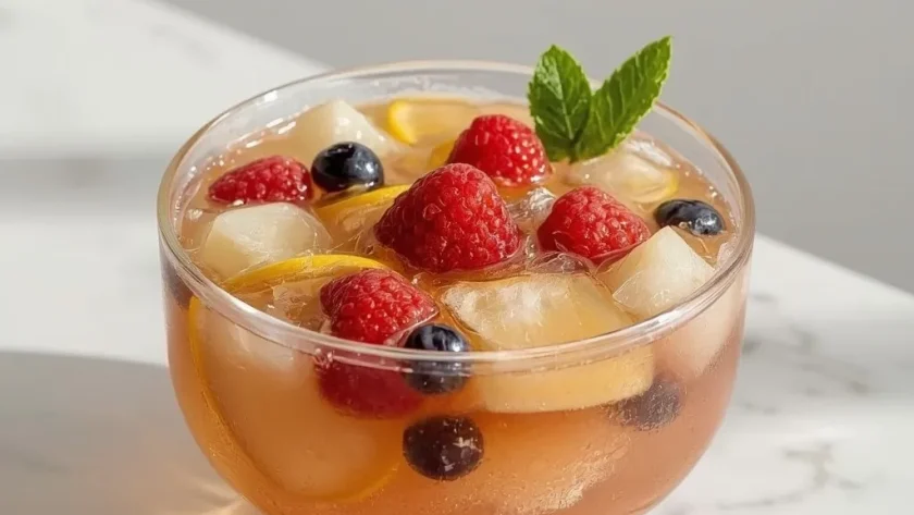 Hwachae (Korean Fruit Bowl)
