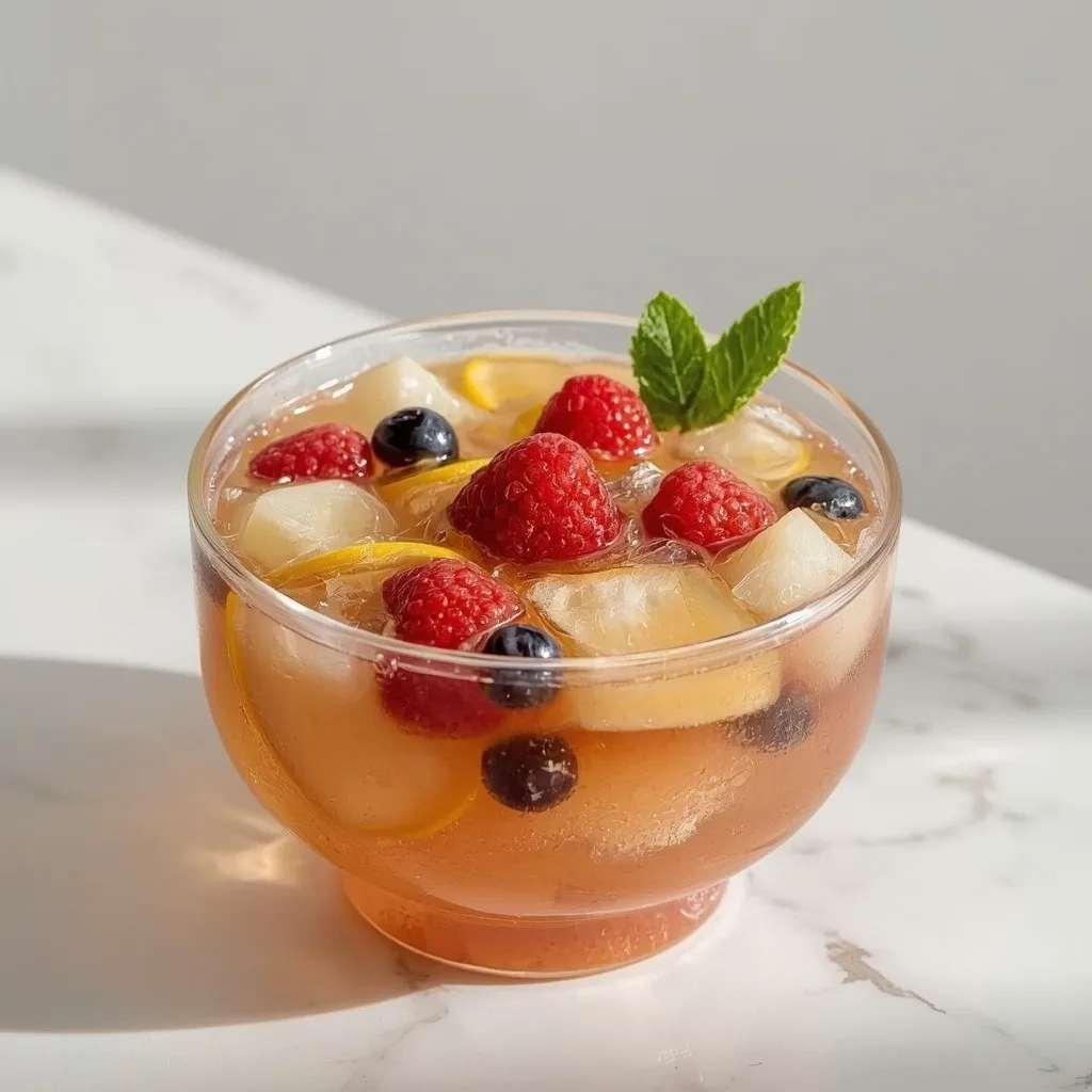 Hwachae (Korean Fruit Bowl)