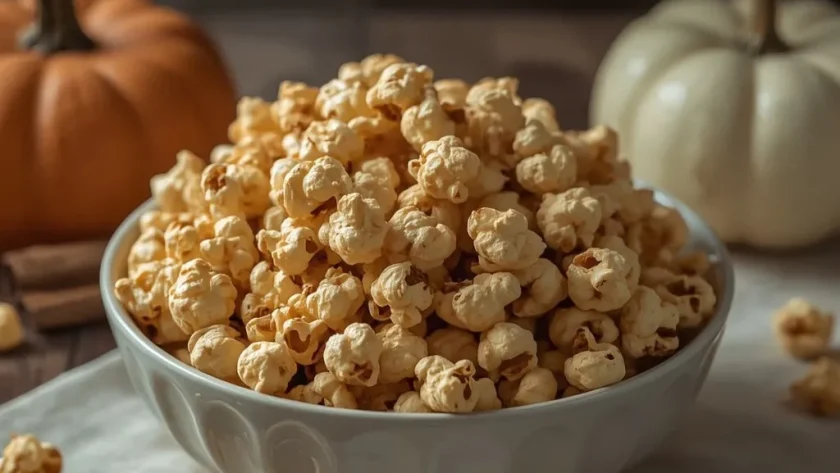 Pumpkin Spice Popcorn