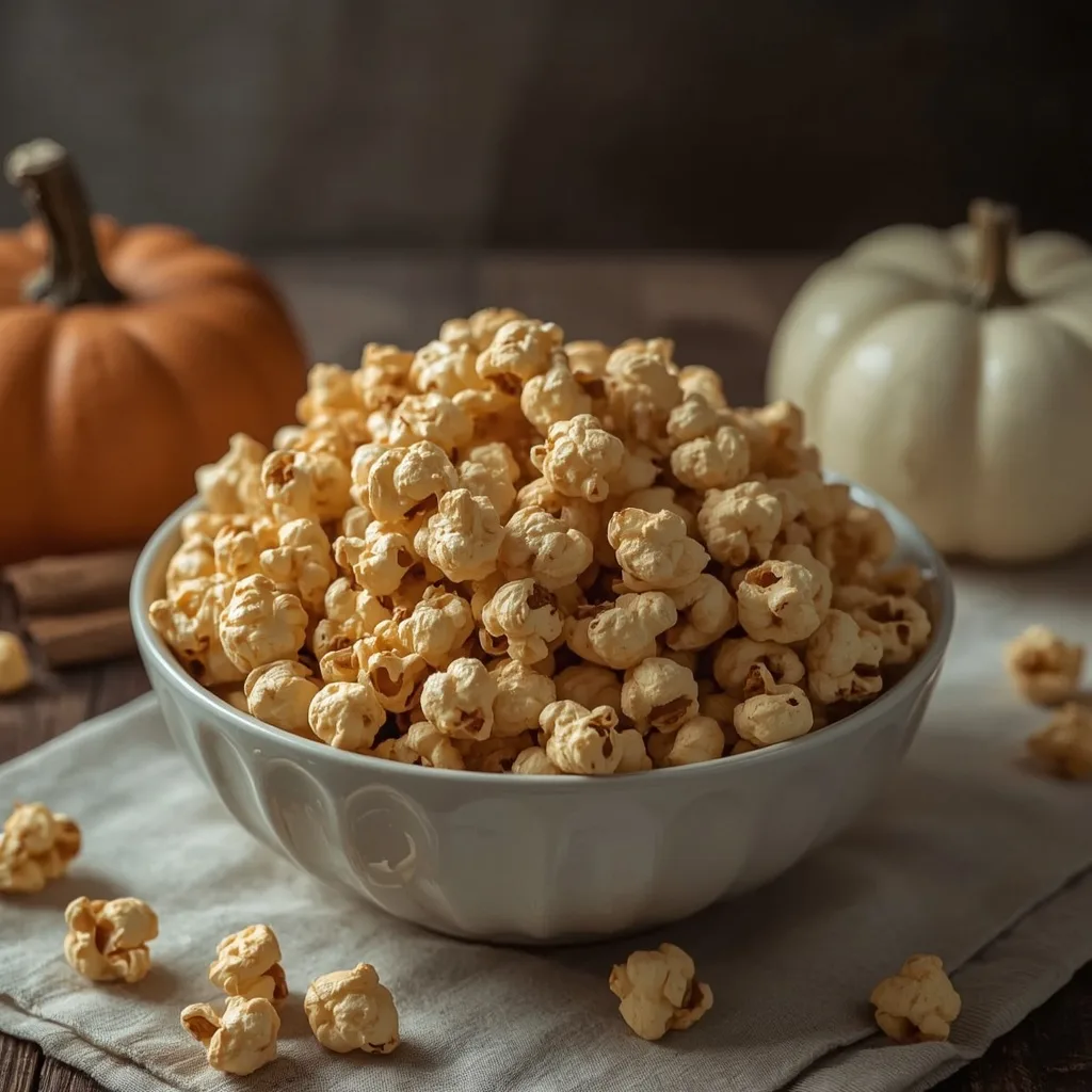 Pumpkin Spice Popcorn