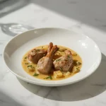 Rabbit In Mustard Sauce