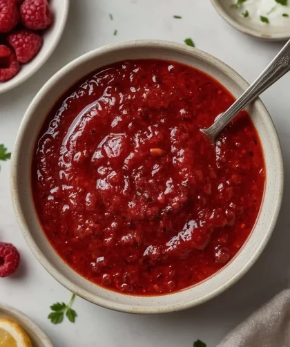 Raspberry Chipotle Sauce