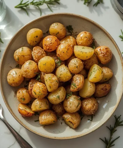 Rustic Potatoes With Herbs
