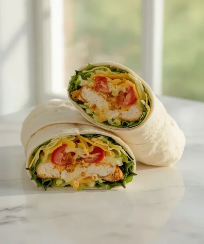 Wendy's Chicken Wrap (Copycat)