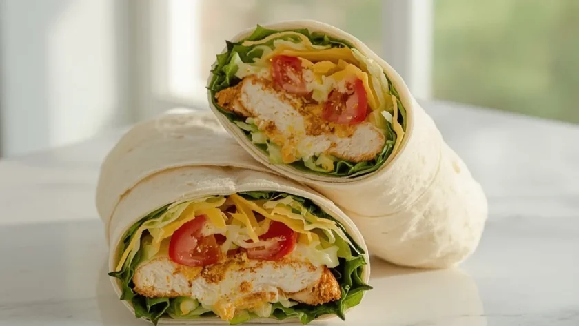 Wendy's Chicken Wrap (Copycat)