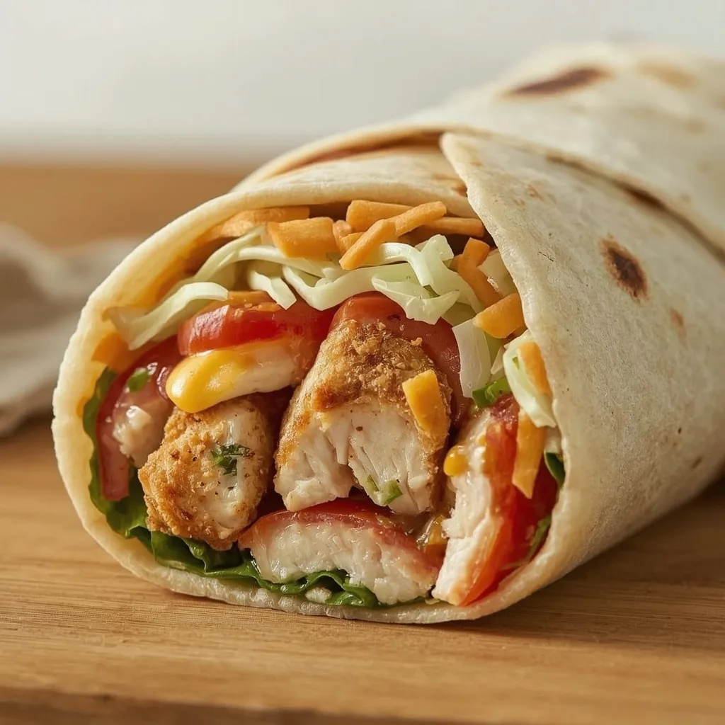 Wendy's Chicken Wrap (Copycat)