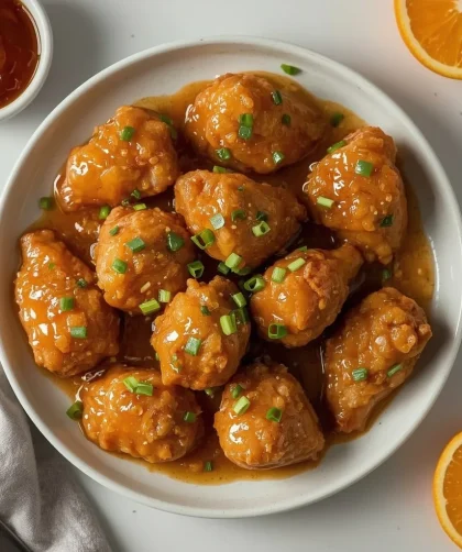 3-Ingredient Orange Chicken