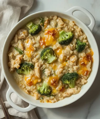 Chicken Broccoli Rice Casserole