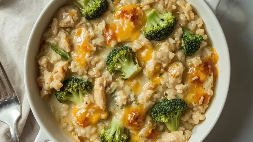 Chicken Broccoli Rice Casserole