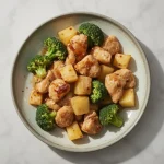 Chicken Stir Fry with Pineapple and Broccoli