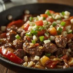 Chili's Beef Fajitas - recipe card