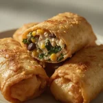 Chilis Southwest Egg Rolls - recipe card