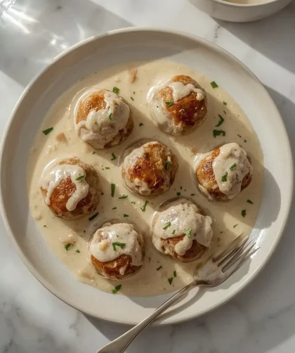 Creamy Meatballs
