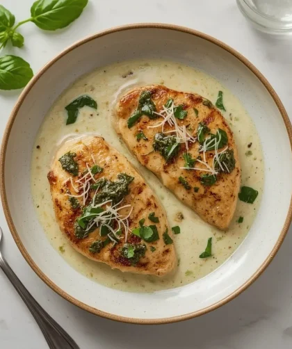 Creamy Pesto Chicken