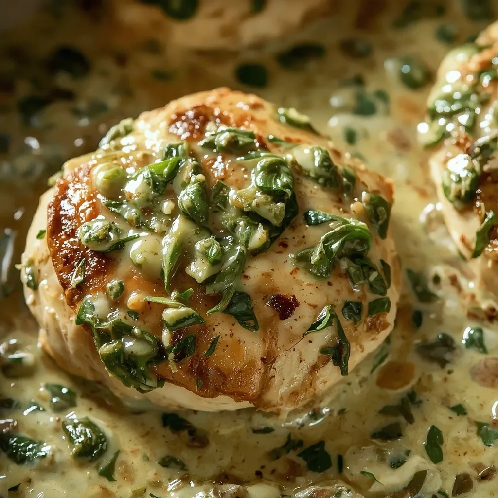 Creamy Pesto Chicken