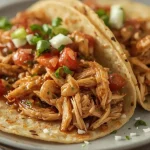 Crockpot Chicken Tacos - recipe card