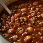 Easy Chili - recipe card