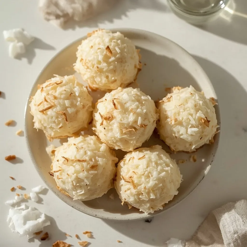 Easy Coconut Macaroons
