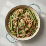 Green Beans And Mushroom Augratin