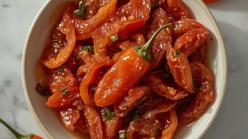 Homemade Candied Habaneros