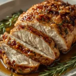 Honey Roasted Boneless Turkey Breast - recipe card
