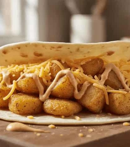 Taco Bell Spicy Potato Soft Taco