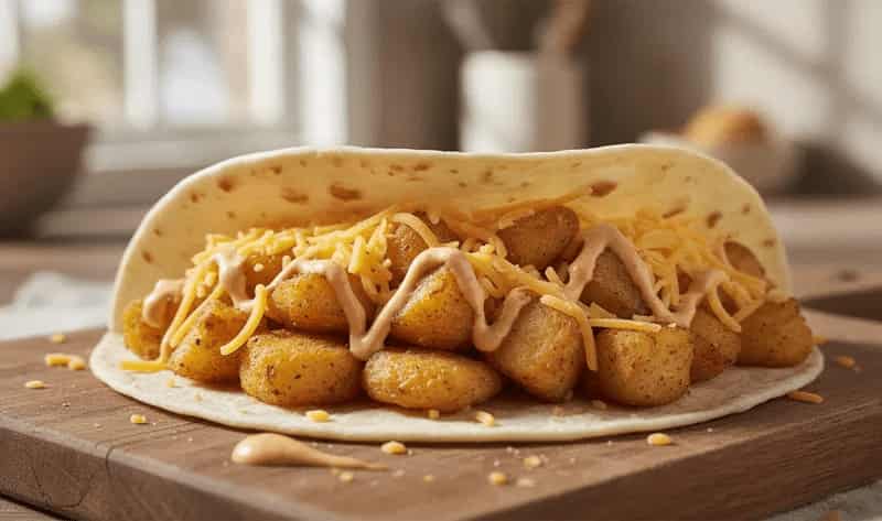 Taco Bell Spicy Potato Soft Taco