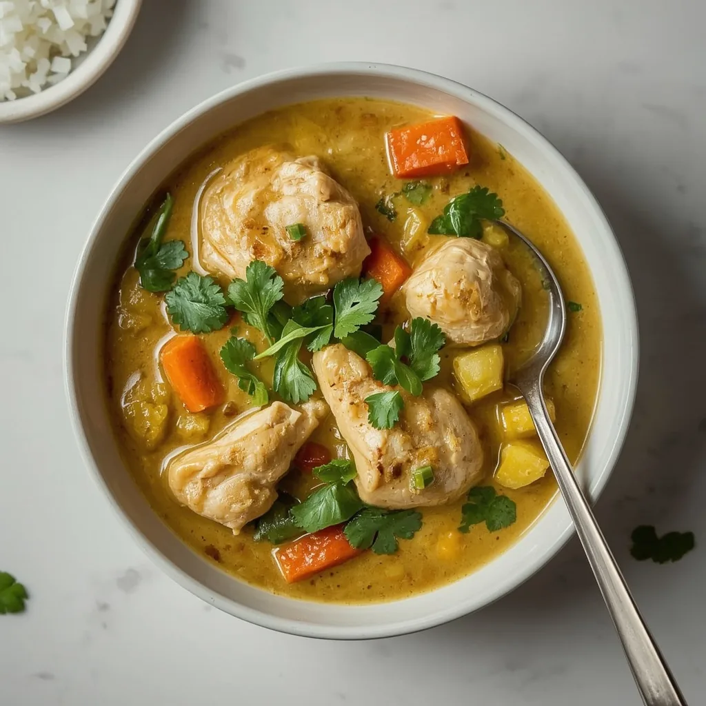 Instant Pot Thai Chicken Curry With Vegetables
