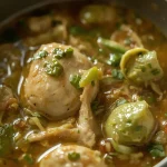 Instant Pot Thai Chicken Curry With Vegetables - recipe card