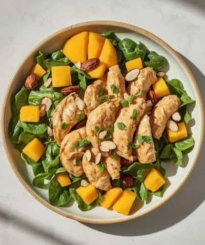 Mango Currie Chicken Salad