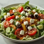 Natasha's Greek Salad - recipe card