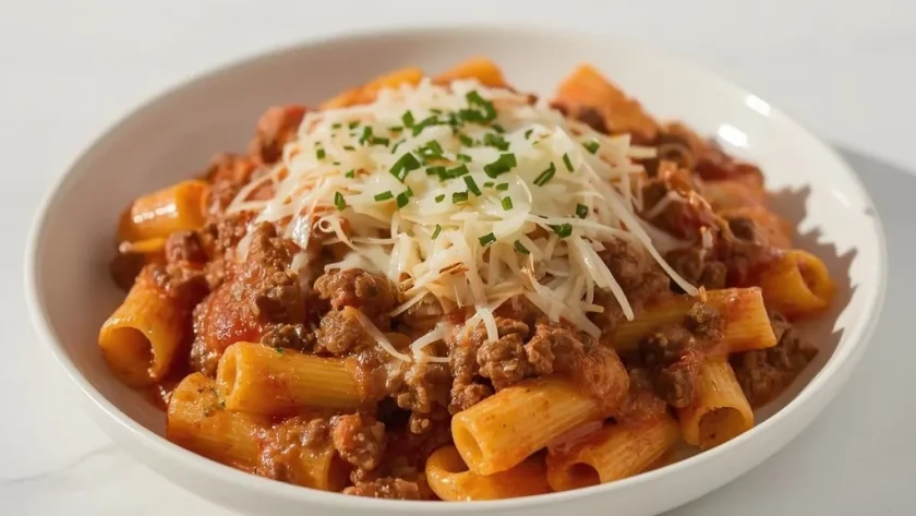 Olive Garden Baked Pasta Romana With Beef