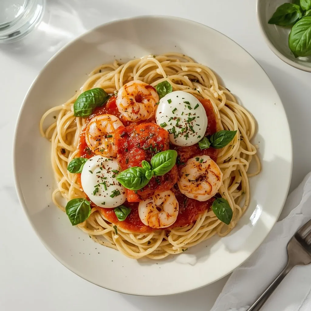 Olive Garden Shrimp Caprese