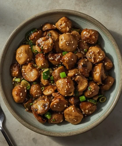 Panda Express Mushroom Chicken