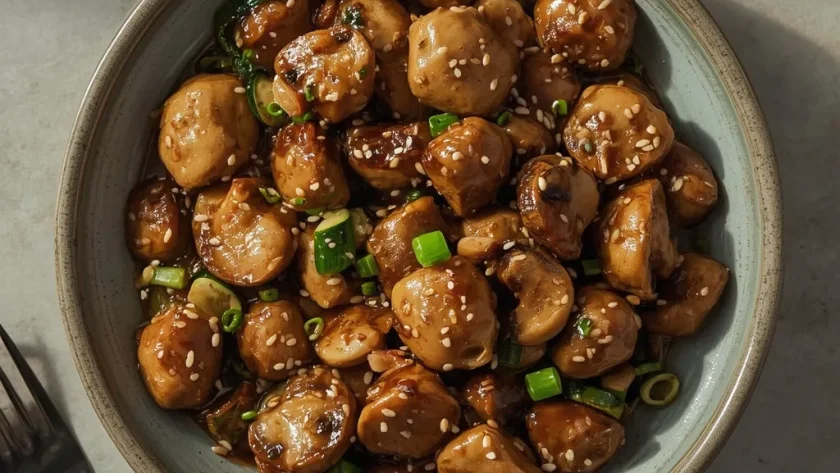 Panda Express Mushroom Chicken